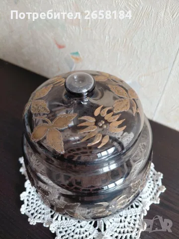 Бонбониера със златни мотиви, българска, снимка 3 - Други стоки за дома - 56178491