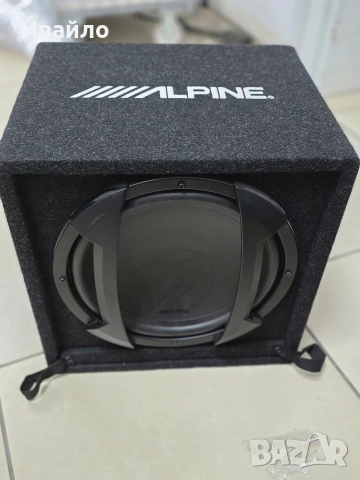 Alpine SBE-1244BR – Субуфер в затворен корпус