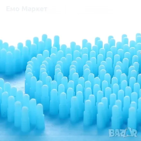 Ексфолираща силиконова гъба за баня за триене на гърба, снимка 7 - Други стоки за дома - 49214155