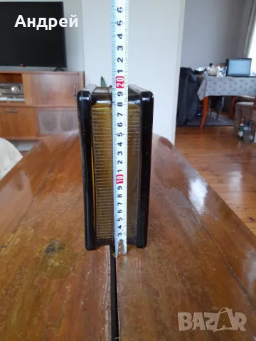 Стара стъклена тухла #2, снимка 3 - Други ценни предмети - 47719277