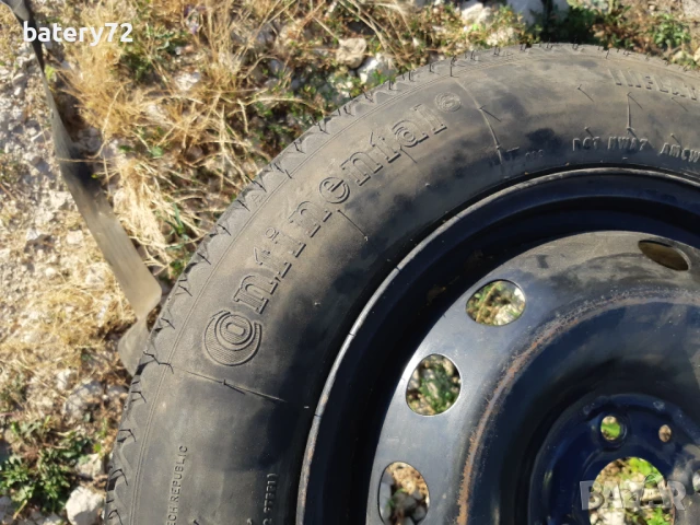 Резервна гума/патерица / от Фиат Стило, снимка 3 - Гуми и джанти - 50930831