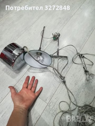 Модерен регулируем пендел с 5 изхода:(1х110см;2х170см и 2х4,80см), снимка 16 - Лампи за таван - 39577356