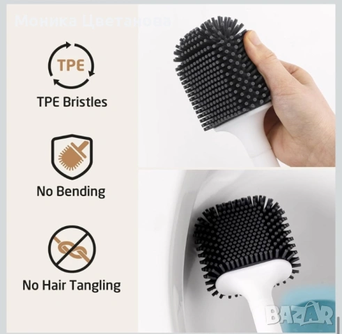 Стойка за тоалетна хартия с четка , снимка 7 - Други стоки за дома - 53160301