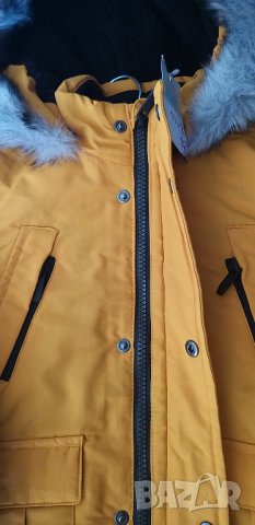 Яке парка в 2 цвята 92см 18-24 месеца , снимка 3 - Бебешки якета и елеци - 35705014