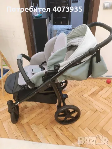 Бебешка количка 3 в 1, снимка 2 - За бебешки колички - 56289196