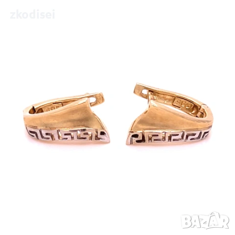 Златни обеци 3,80гр. 14кр. проба:585 модел:35350-5