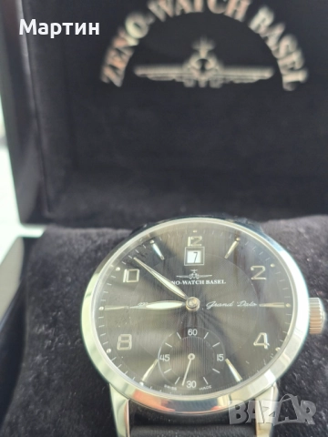 Механичен Швейцарски часовник - Zeno-Watch Basel - лимитиран 100 бройки, снимка 2 - Мъжки - 52415126