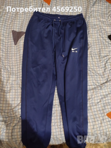 Nike Air спортен панталон – нов, тъмносин, оригинален размер L, снимка 5 - Панталони - 53787980