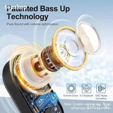 MeloAudio Open Ear слушалки Bluetooth за бягане шумопотискащ микрофон костна проводимост, снимка 8 - Bluetooth слушалки - 50511307