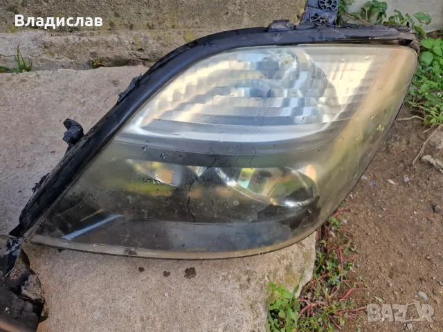 Черни фарове за Рено меган сценик 