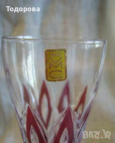 Комплект винени чаши, снимка 4 - Чаши - 44619710