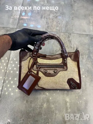Balenciaga Дамска Чанта С Плетена Текстура Баленсиага - Различни Цветове Код SEM-141, снимка 3 - Чанти - 55757628
