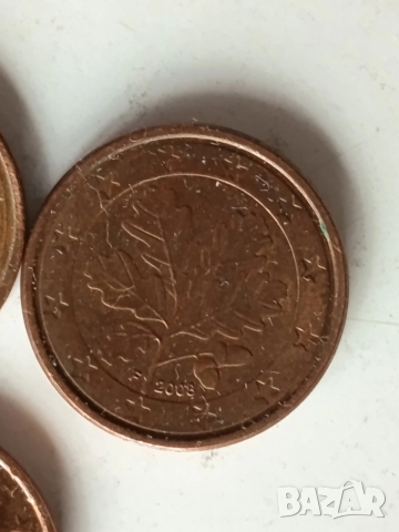 1 евро цент от различни държави и години 11бр., снимка 4 - Нумизматика и бонистика - 53211426