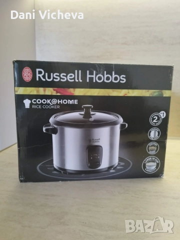 Оризоварка RUSSELL HOBBS инокс, 700 W, снимка 7 - Уреди за готвене на пара - 52872298