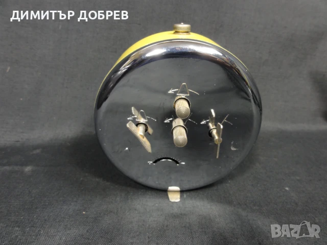 СТАР РЕТРО СОЦ ЧССР НАСТОЛЕН МЕХАНИЧЕН ЧАСОВНИК БУДИЛНИК PRIM, снимка 5 - Антикварни и старинни предмети - 51024030