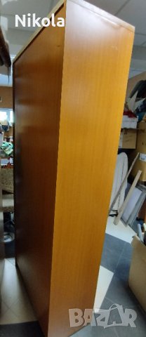 Офис шкафове - Двукрили гардероби за документи с рафтове 2 бр. череша, снимка 5 - Гардероби - 41616415