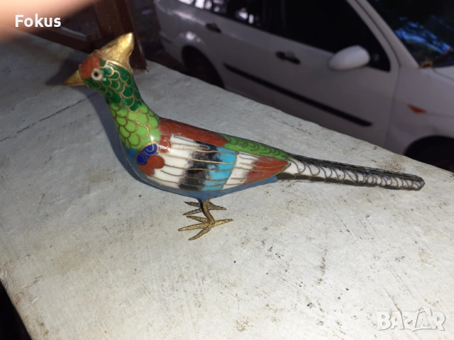 Пиле клоазоне бронз клетъчен емайл