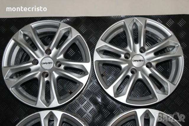 Алуминиеви джанти Citroen C3 I (2002-2010г.) 4x108 65.1 / 15 цола Peugeot 206 (1998-2009г.), снимка 2 - Гуми и джанти - 56111254
