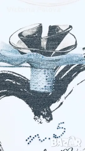 Блуза/тениска SEM PER LEI удължен ръкав, снимка 4 - Тениски - 48404766