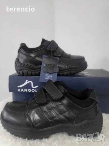 Детски кожени маратонки KANGOL