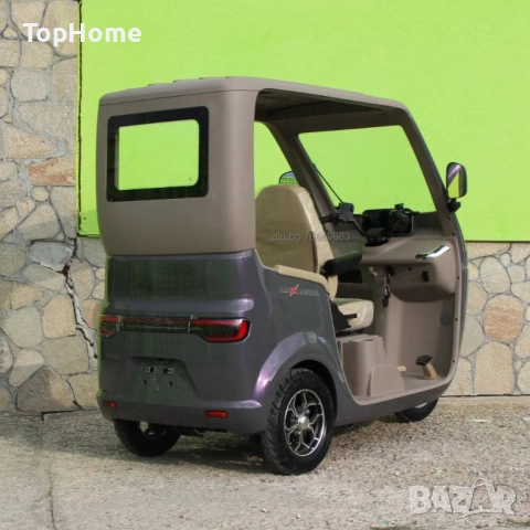Електрическа Триместна Триколка LUXURY BUS 2000W 2026, снимка 2 - Мотоциклети и мототехника - 53033859