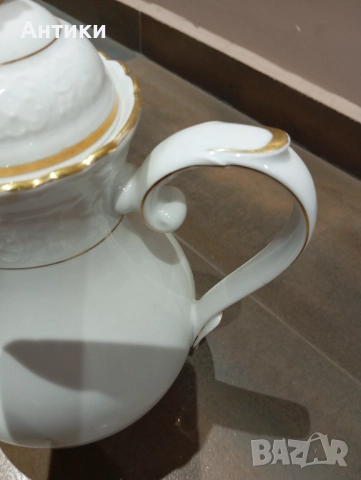 Порцеланов чайник кана маркиран, снимка 8 - Сервизи - 52513885