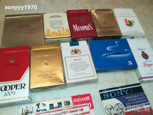 ЦИГАРЕНИ ПРАЗНИ КУТИИ ЗА КОЛЕКЦИЯ 2711240827, снимка 3 - Колекции - 48122043