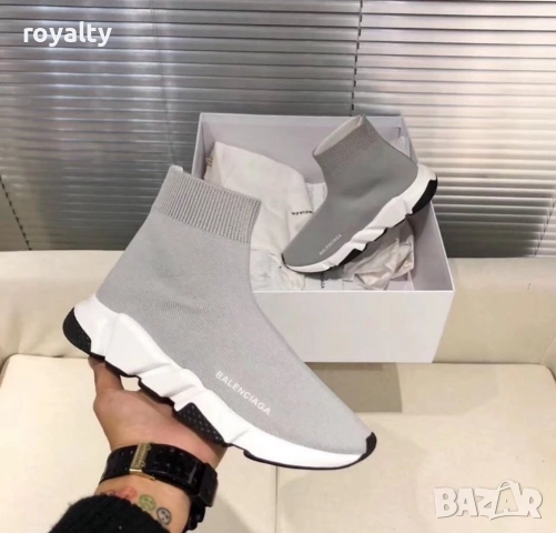 Balenciaga Сиви Обувки Тип Чорап 