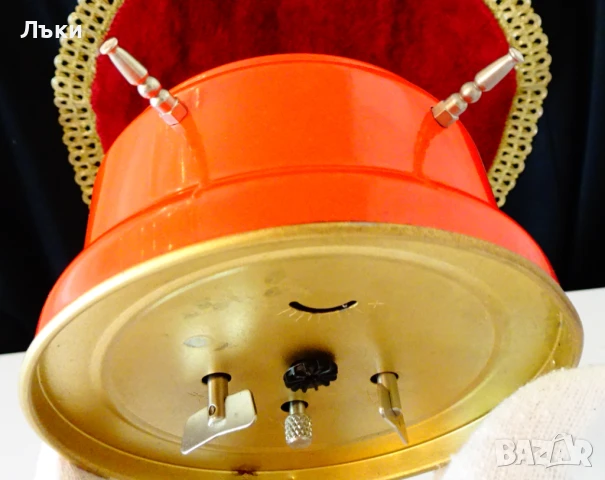 Механичен настолен часовник будилник Kienzle , снимка 7 - Антикварни и старинни предмети - 51409411