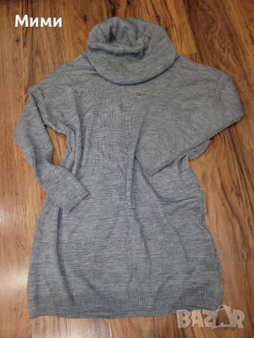 Нов сив пуловер туника Liu Jo, снимка 1 - Блузи с дълъг ръкав и пуловери - 36156223
