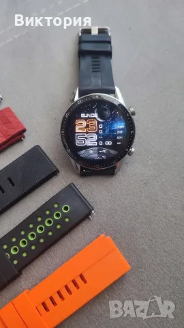 Huawei Watch GT 2 46mm – смарт часовник + 7 каишки, снимка 8 - Смарт часовници - 56307591