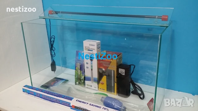 Аквариум Комплект-58 литра-КОД 26325, снимка 3 - Аквариуми - 50991776