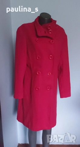 Два различни броя / Марково вълнено палто "Naf Naf" и "Top fashions" , снимка 7 - Палта, манта - 52158888