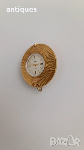 Позлатен дамски часовник - колие - CHAIKA - 17 jewels - №1, снимка 2 - Антикварни и старинни предмети - 53731353