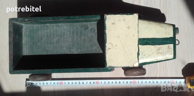 Старо дървено камионче от 30-те години на ХХ век, снимка 7 - Антикварни и старинни предмети - 41666432