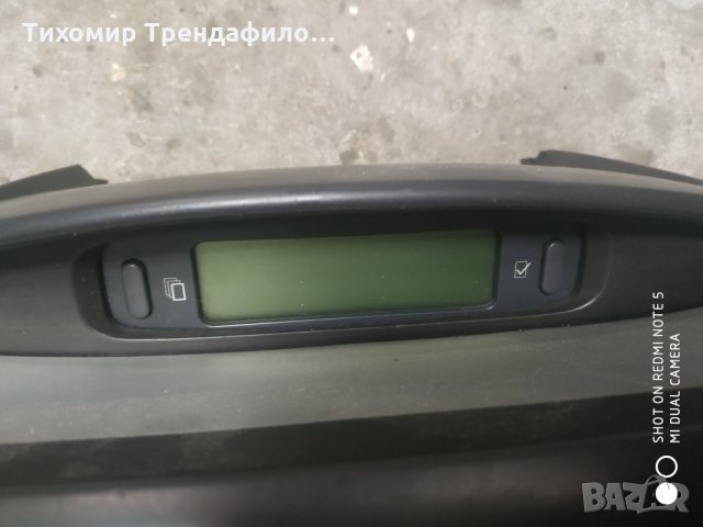 Дисплей фиат улис,пежо 807,ситроен ц8 21667202-3 b , 9644422477 E02 ,citroen c8
