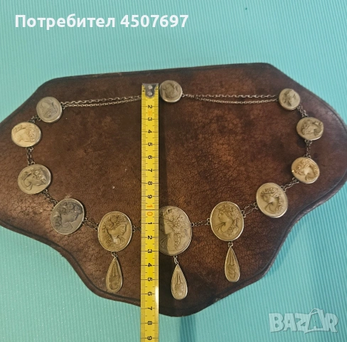 Викторианско колие от лава камея., снимка 12 - Колиета, медальони, синджири - 53859009