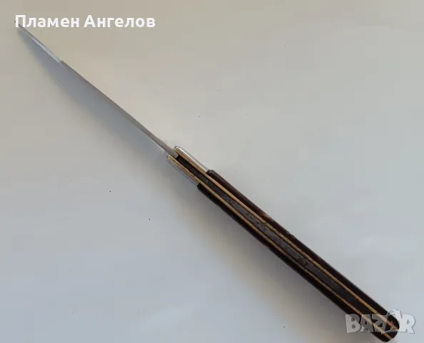 Ретро Соц Ножка, сгъваемо джобно ножче "Сърп и чук" Велико Търново , снимка 8 - Колекции - 55956813