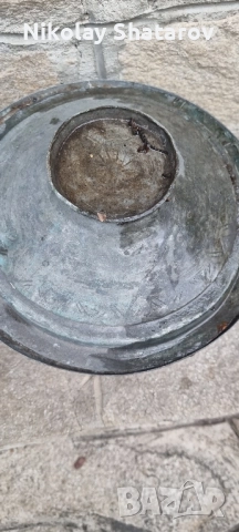 Стара медна тенджера, снимка 2 - Антикварни и старинни предмети - 51862726