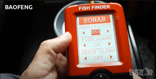 Нови промо Fish Finder XJ-01 Ultra безжичен ехолог Сонар за откриване на рибни пасажи 12 месеца гара, снимка 6 - Въдици - 41666135