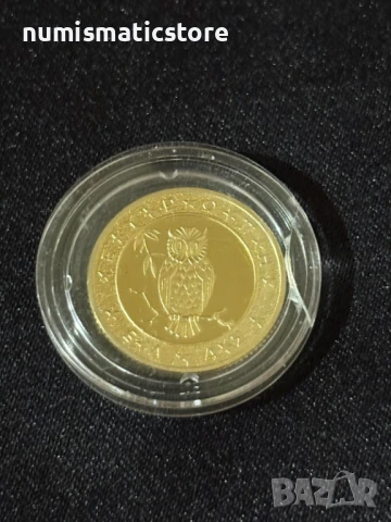 Гърция 1993 - 150 ECU - Сова , Златна монета , снимка 5 - Нумизматика и бонистика - 51239843