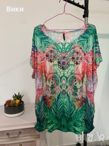 Дамска блуза в размер XL, снимка 2 - Тениски - 44356980