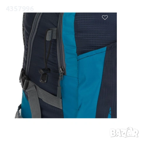 Туристическа раница, Текстил, 30л., Син, снимка 3 - Раници - 53236767