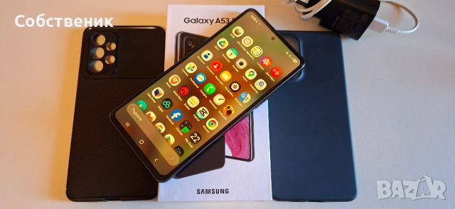 samsung a53 sm-a536b/ds телефон смартфон usb c адаптер гръб протектор