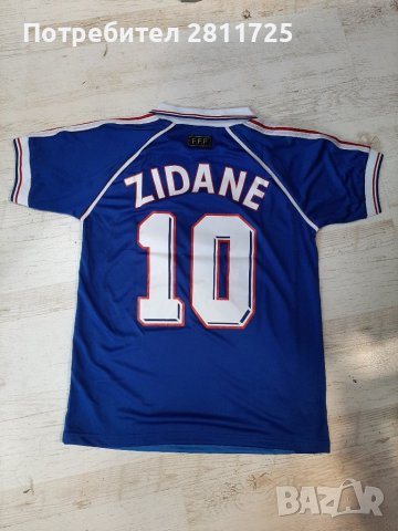 Тениска на Зидан Франция 