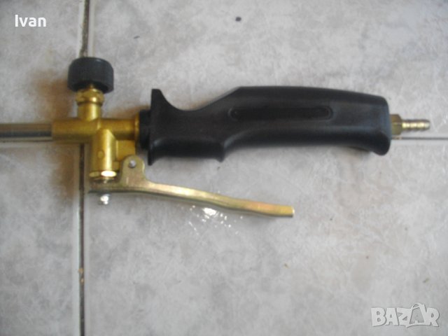 Нова Горелка На Газ Пропан-Бутан За Покриви/Хидроизолации-73см/ф70мм/Бронз Глава/Спусък, снимка 5 - Други инструменти - 41393225