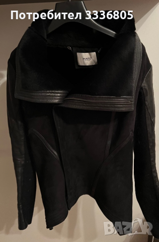 Кожено яке Punto, снимка 2 - Якета - 36148124