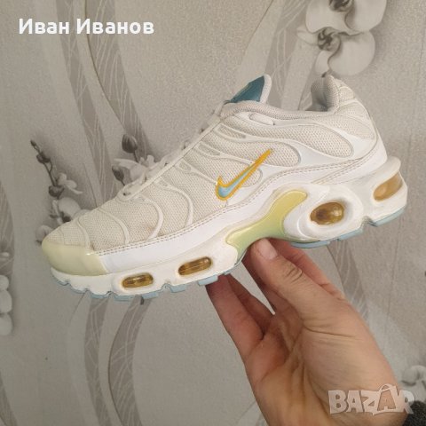Маратонки Nike Air Max Plus Glacier Blue номер  37.5, снимка 17 - Маратонки - 41579467