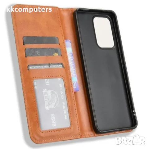 Oppo Reno13 5G Retro Texture Wallet Калъф и Протектор, снимка 5 - Калъфи, кейсове - 49894706