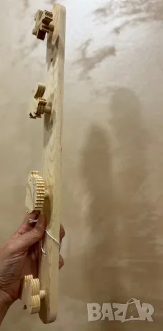 Нова закачалка дървена! Качество!, снимка 4 - Закачалки - 47730618